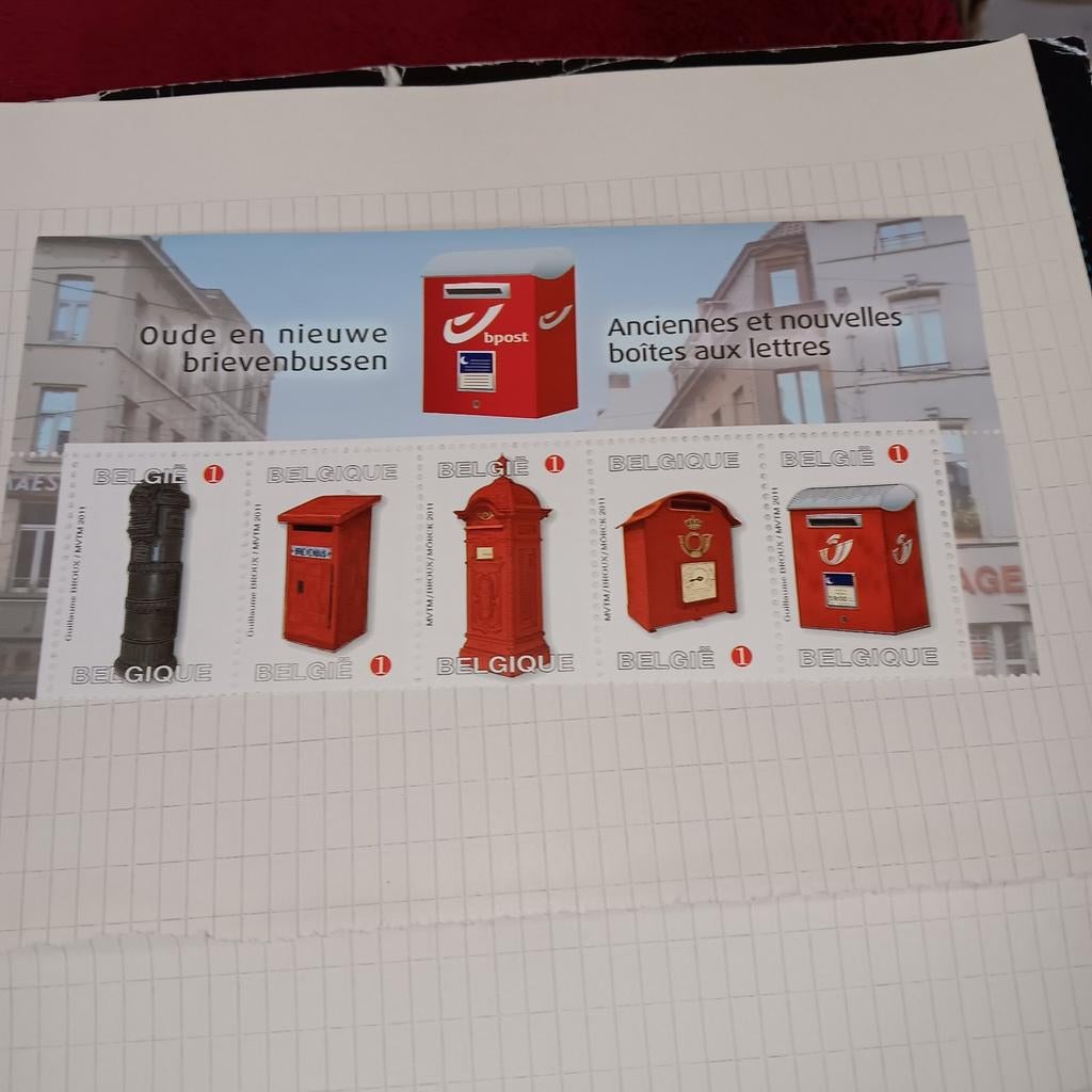 Oude en nieuwe brievenbus, Ophalen of Verzenden