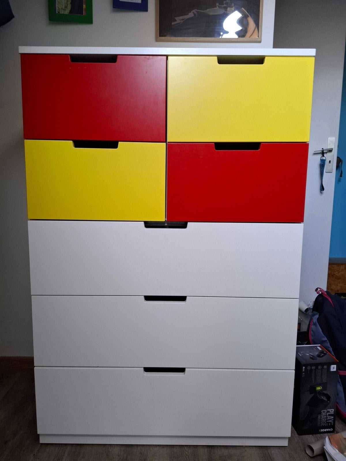 Commode Ikea vêtements, Ophalen, Gebruikt, 5 laden of meer, 100 tot 150 cm