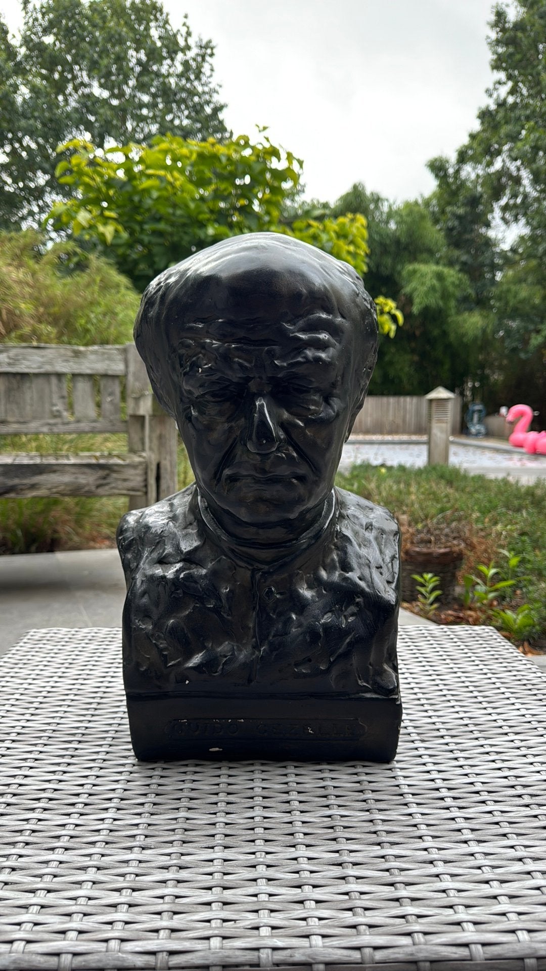 Guido Gezelle buste, Antiek en Kunst, Ophalen, Buste