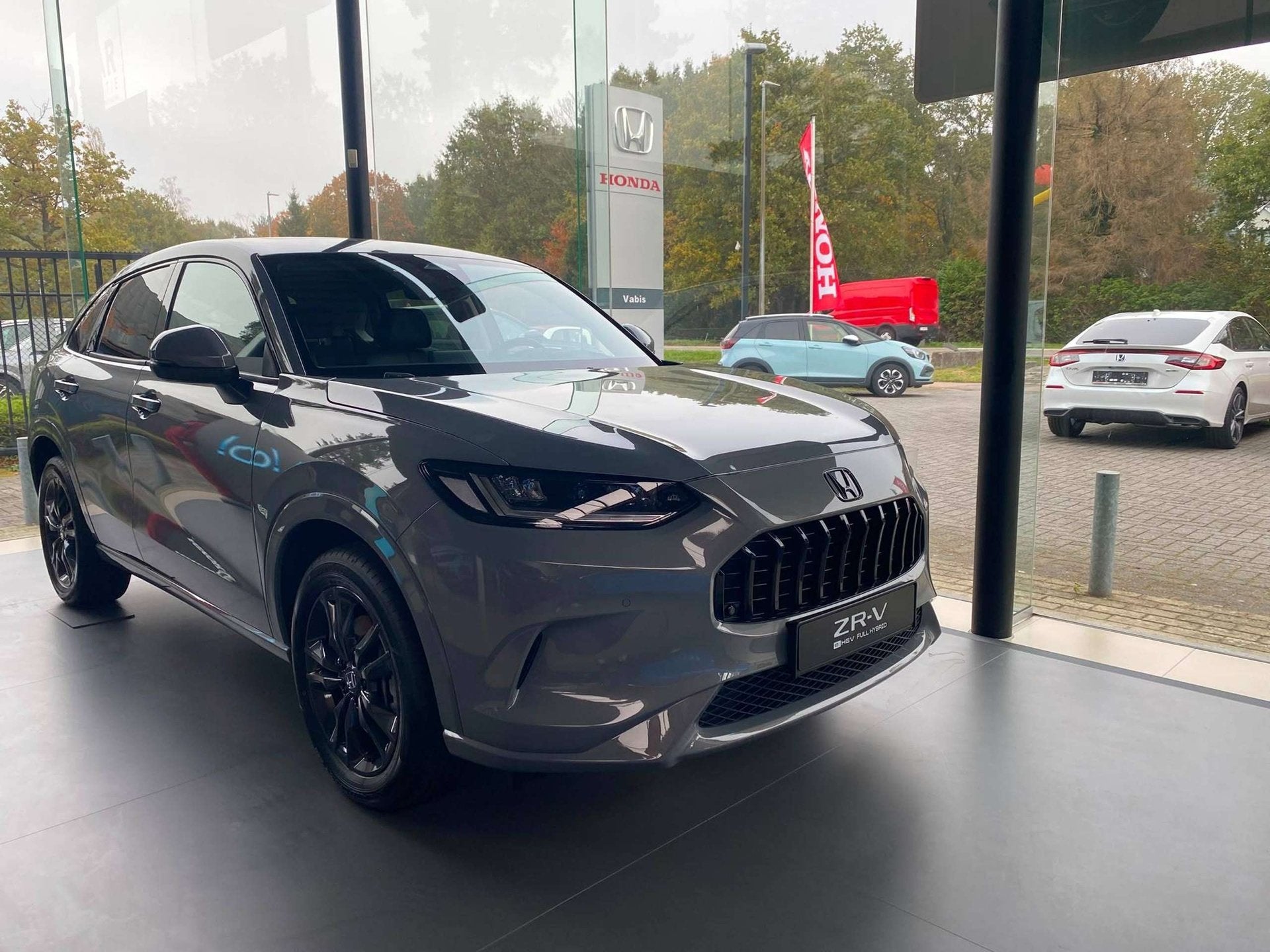 Honda ZR-V ZR-V e:HEV 2.0i 2WD Advance -€6.985 Korting!, Autos, Neuf, Argent ou Gris, 135 kW, Entreprise