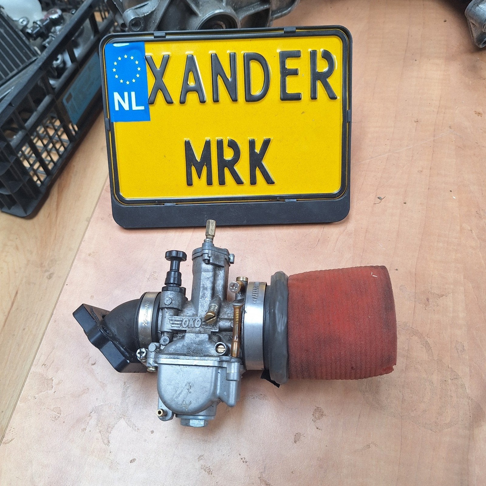 Complete inlaatset, Fietsen en Brommers, Brommeronderdelen | Puch, Ophalen, Gebruikt, Carburateur