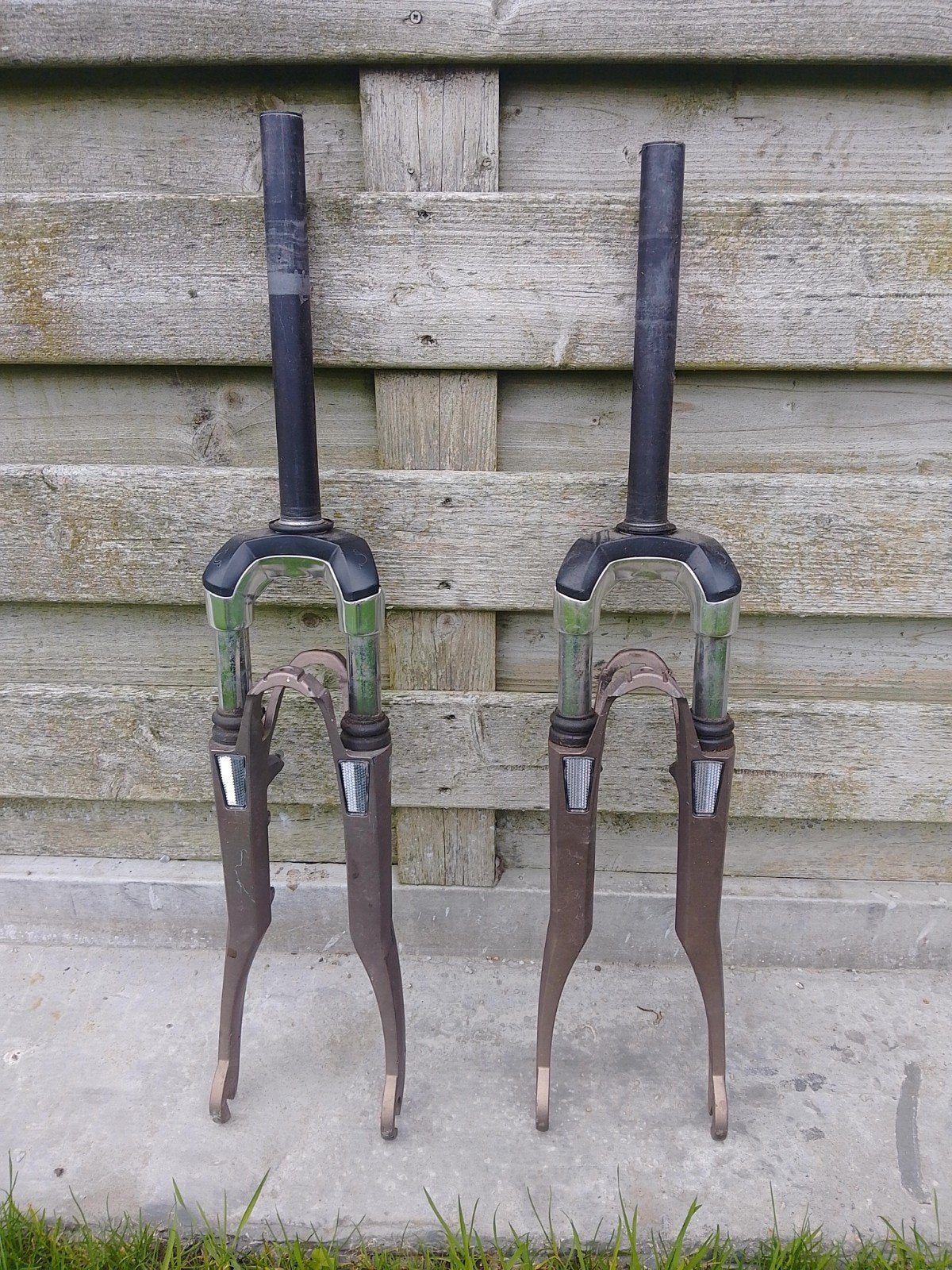 Verende voorvork gazelle, Fietsen en Brommers, Fietsonderdelen, Zo goed als nieuw, Voorvork, Aluminium, Gazelle