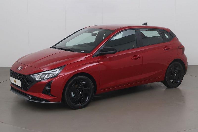 Hyundai i20 1.0 T-GDI twist plus 90, Autos, Rouge, Achat, Entreprise, Noir