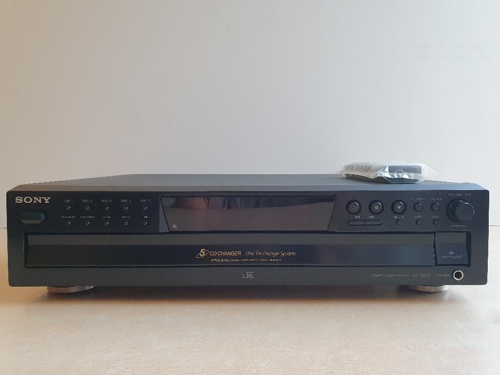 5-Disc Compact Disc CD Changer Sony CDP-CE375, Audio, Tv en Foto, Cd-spelers, Ophalen of Verzenden, Sony