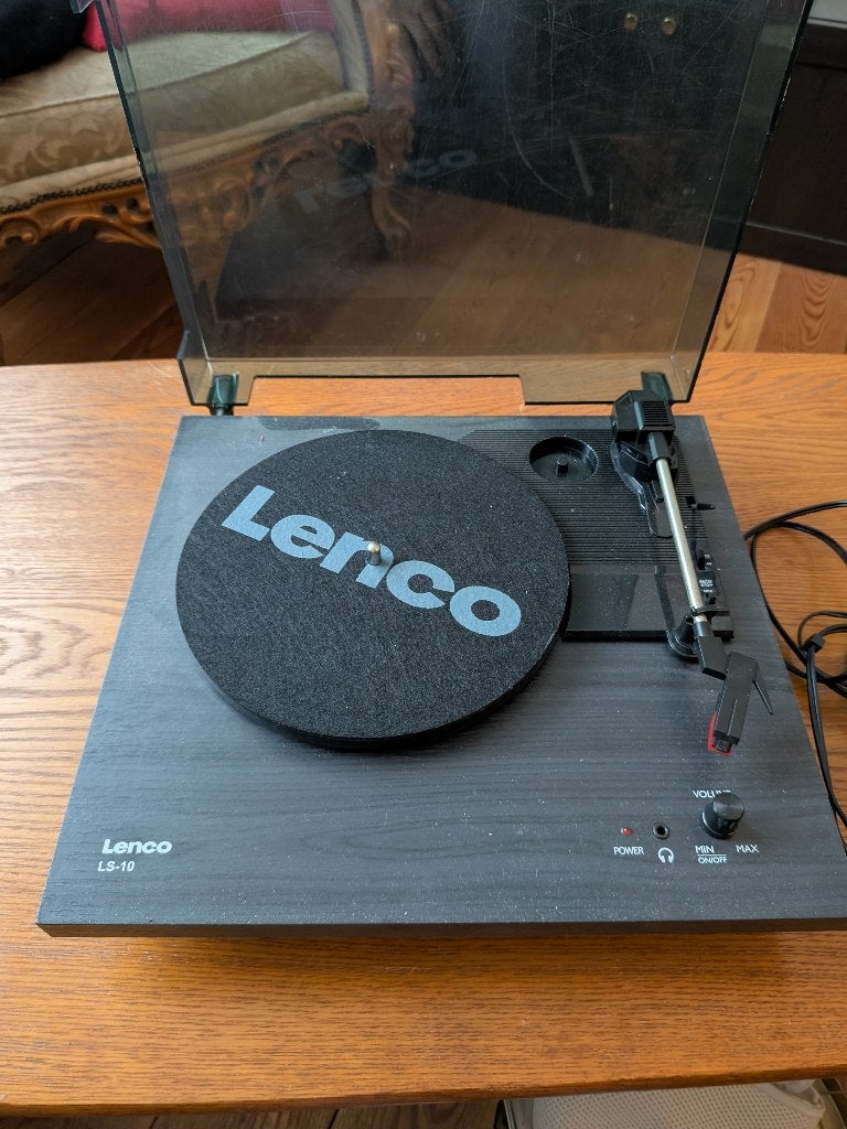 Platenspeler Lenco LBT215, Enlèvement, Utilisé, Tourne-disque, Autres marques
