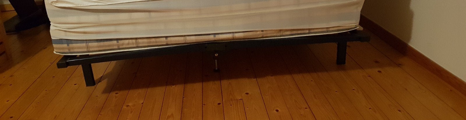 lit, Ophalen, Blauw, Tweepersoons, 140 cm