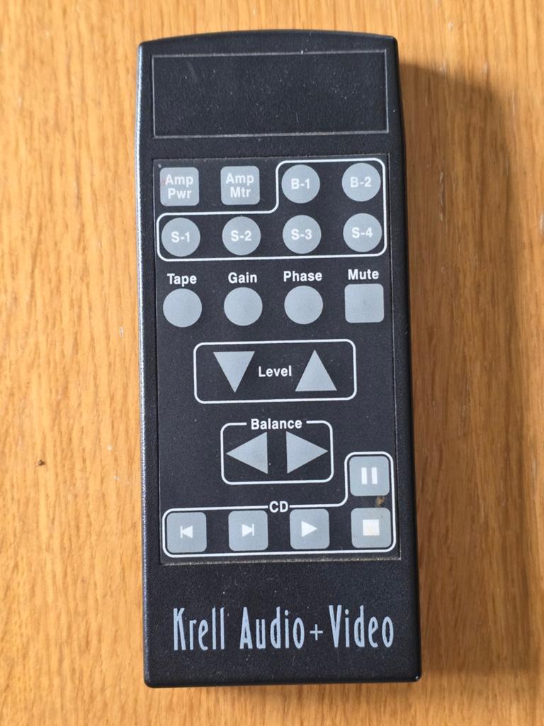 Télécommande KRELL pour ampli KAV300i