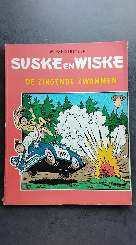 De zingende zwammen  nr 40b uit 1962, Gelezen, Willy Vandersteen, Eén stripboek, Ophalen of Verzenden