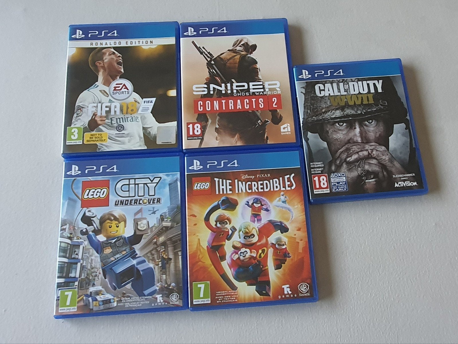 playstation 4 games allemaal krasvrij, Games en Spelcomputers, Ophalen