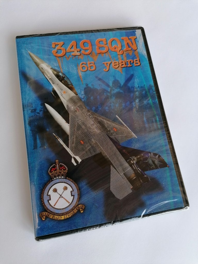 DVD BAF 349 SQN 65 ans L'armée de l'air belge, Collections, Envoi, Armée de l'air, Autres types