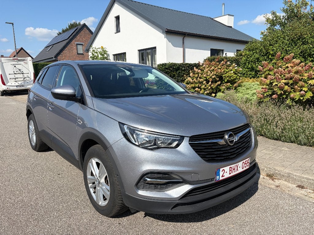 Opel Grandland 1.2 Turbo Ecotec Design Line, Autos, Opel, Grandland, Argent ou Gris, Achat, Euro 6