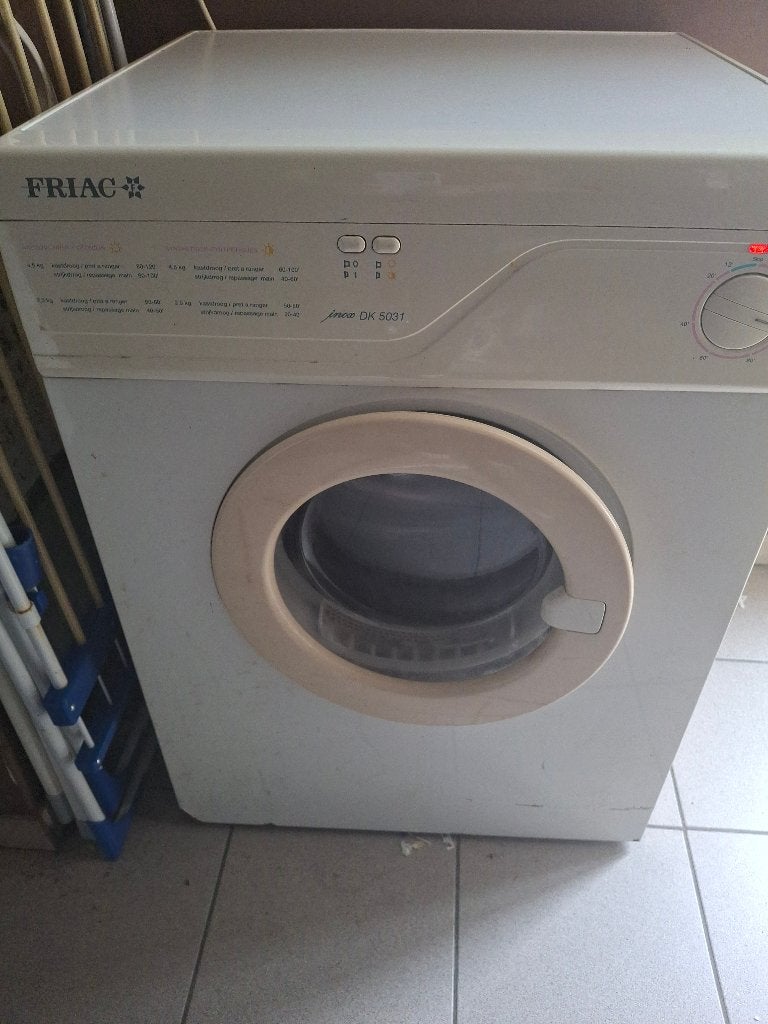 Droogkast, Electroménager, Sèche-linge, Évacuation d'air, Chargeur frontal, Enlèvement, Utilisé