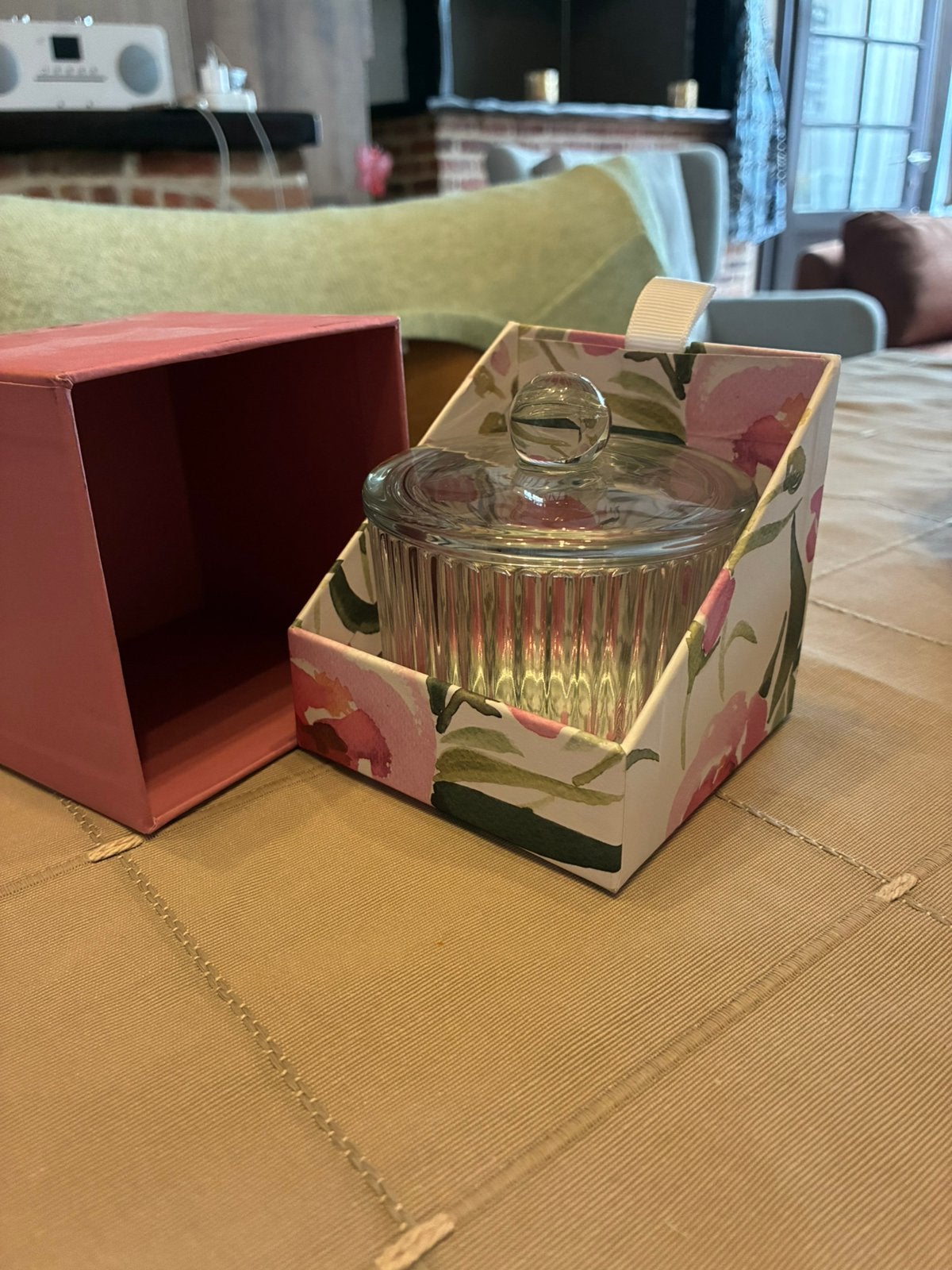 Potje voor kaars, Ophalen, Zo goed als nieuw, Glas