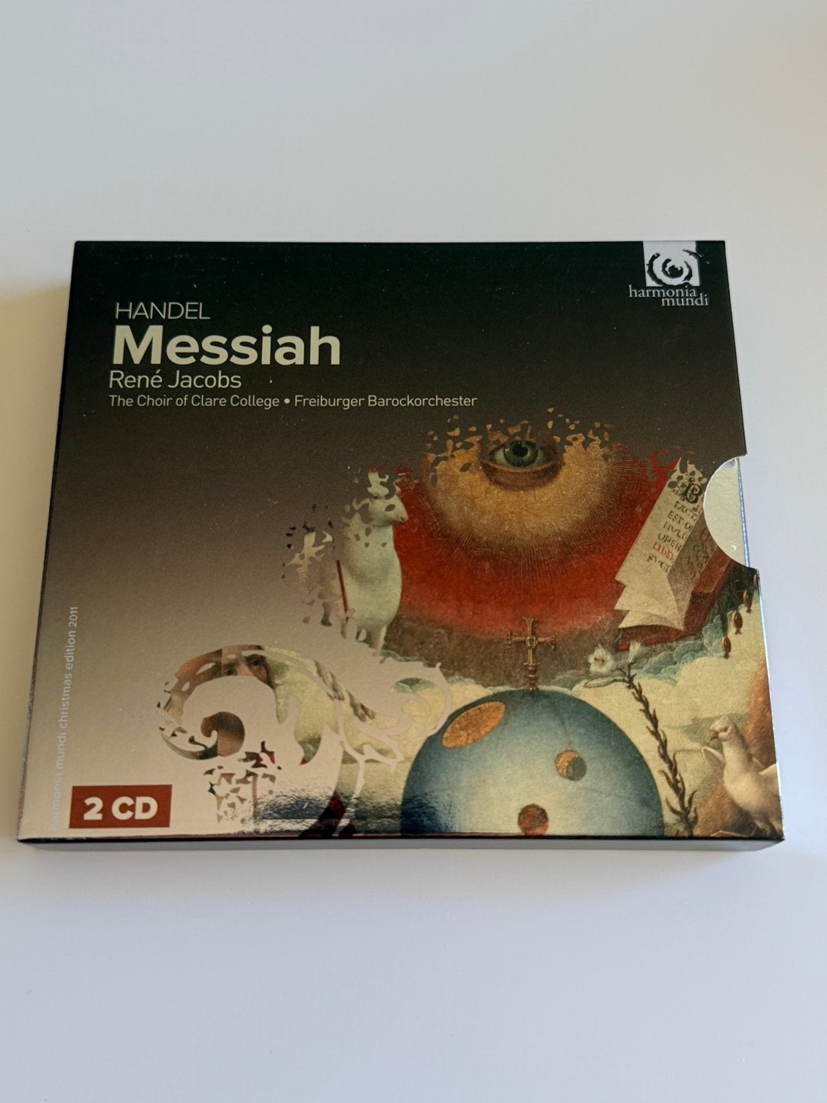 Cd Messiah - Händel - René Jacobs, Enlèvement, Comme neuf, Oratorio, Händel