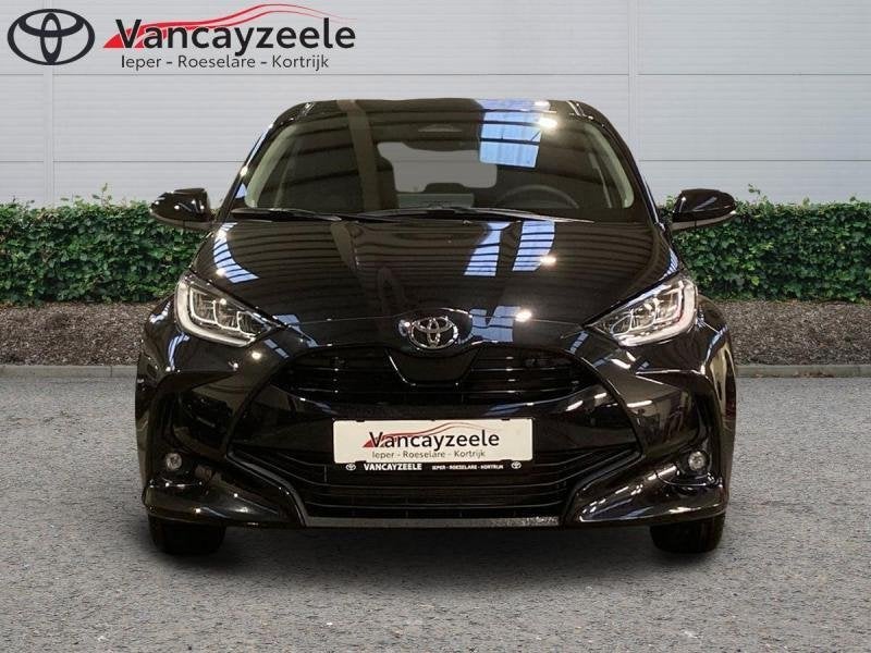 Toyota Yaris Iconic+Hi-techpack+cam+nav+sens V+A, Autos, Toyota, Achat, Euro 6, Noir, 5 portes