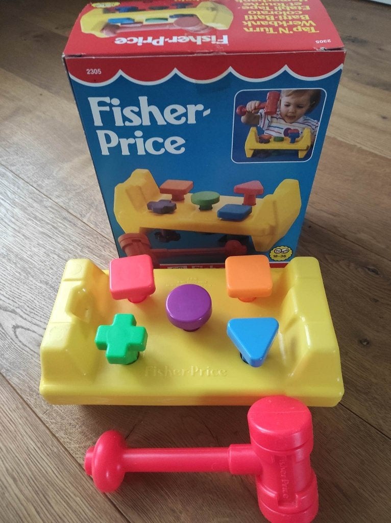 Hamertje Tik Fisher Price, Enfants & Bébés, Jouets | Fisher-Price, Enlèvement ou Envoi, Comme neuf