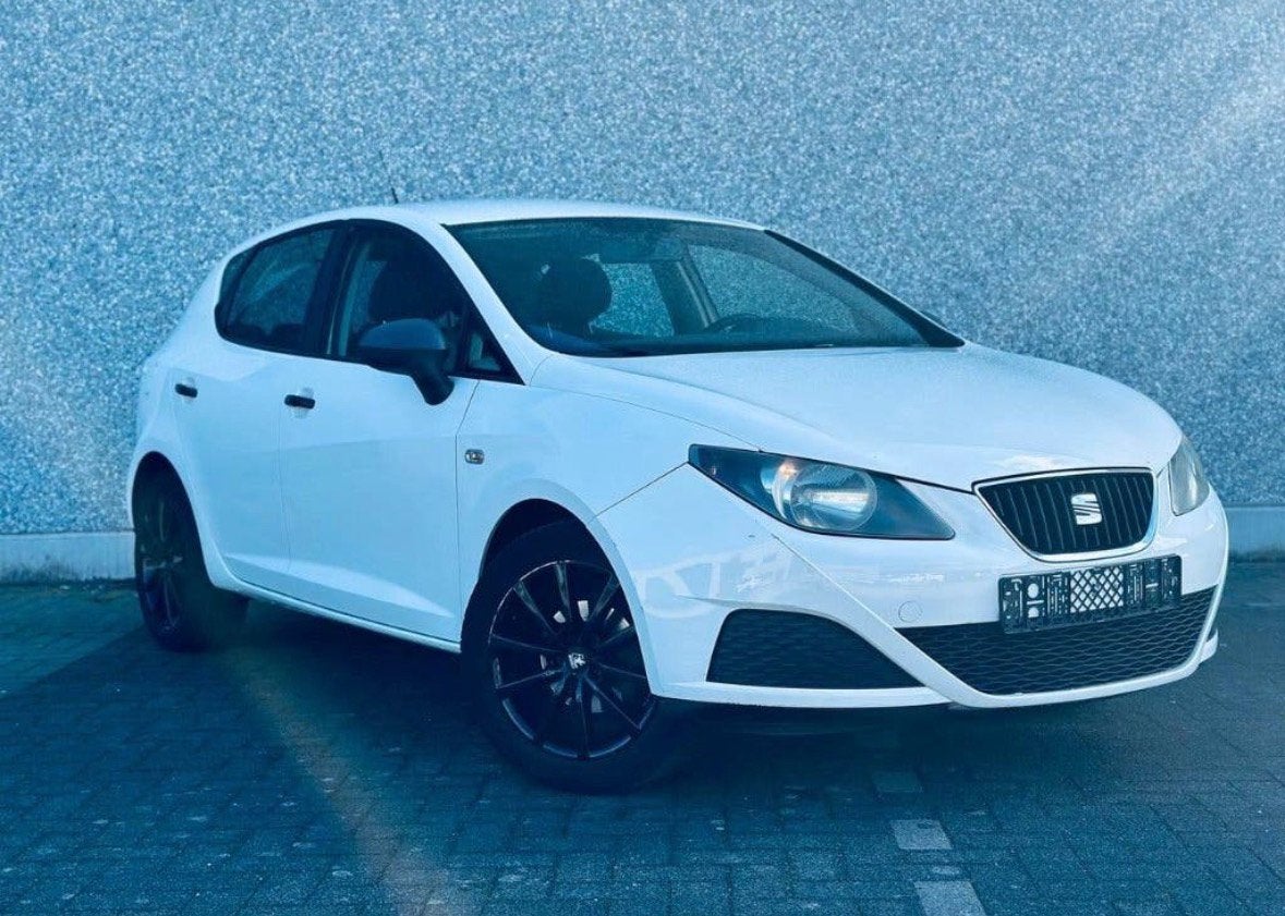 SEAT IBIZA 1.2 BENZINE CARPLAY!-PARKEERSENSOREN!-GEKEURD!, Auto's, Voorwielaandrijving, Stof, Zwart, 1198 cc