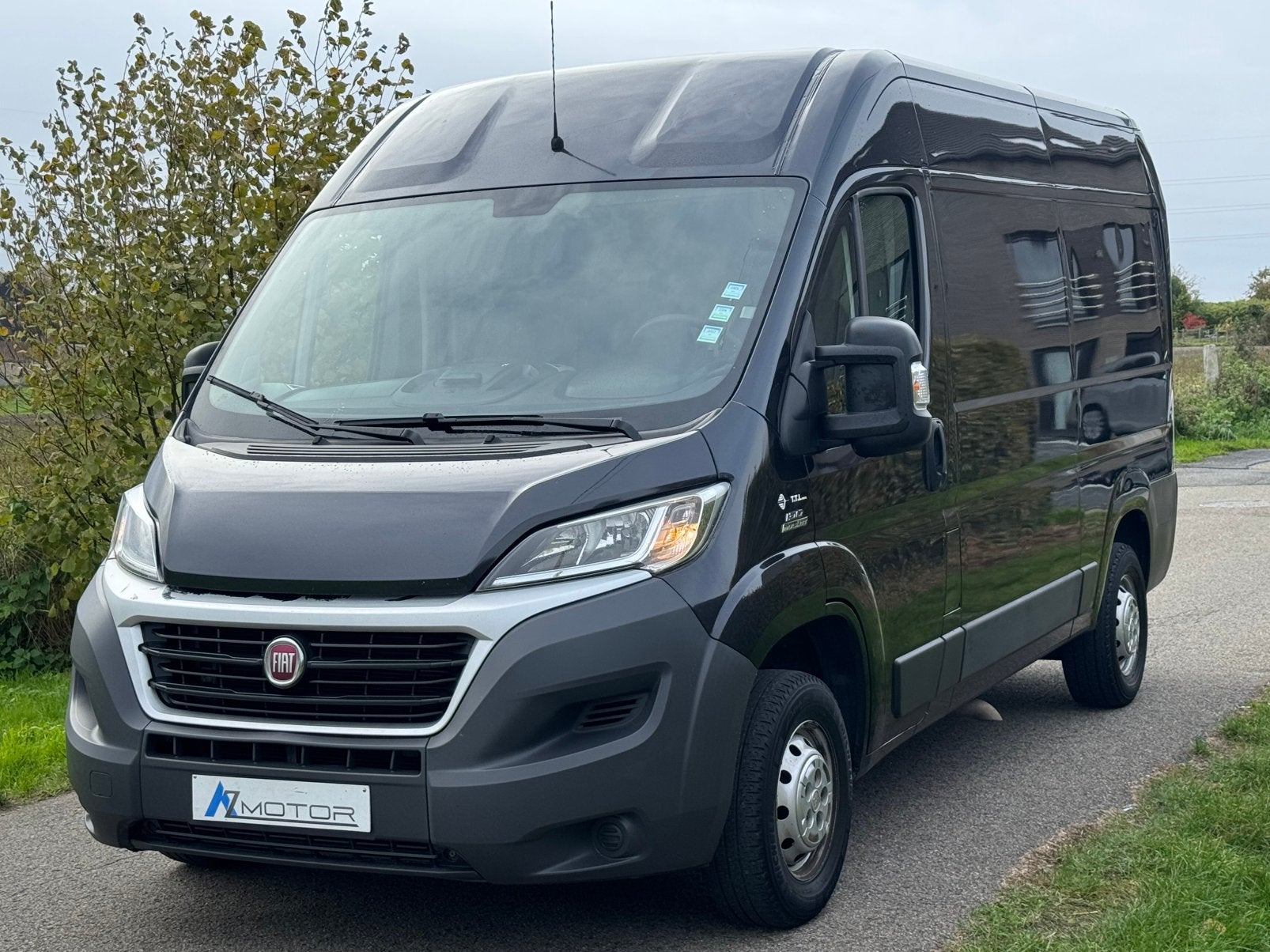 Fiat Ducato 2.3 2016 Diesel H2L2 Airco Gps Régu Capteur Ctok, Zwart, 2287 cc, Zwart, https://public.car-pass.be/vhr/ee24a76a-a17d-4568-aa2f-8d5268743c87