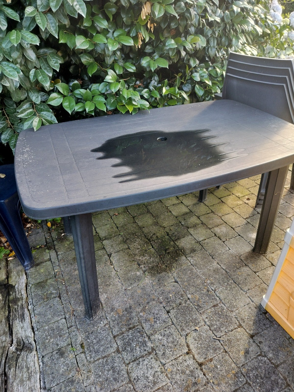 tuinset, Jardin & Terrasse, Tables de jardin, Enlèvement, Utilisé, Ovale, Plastique