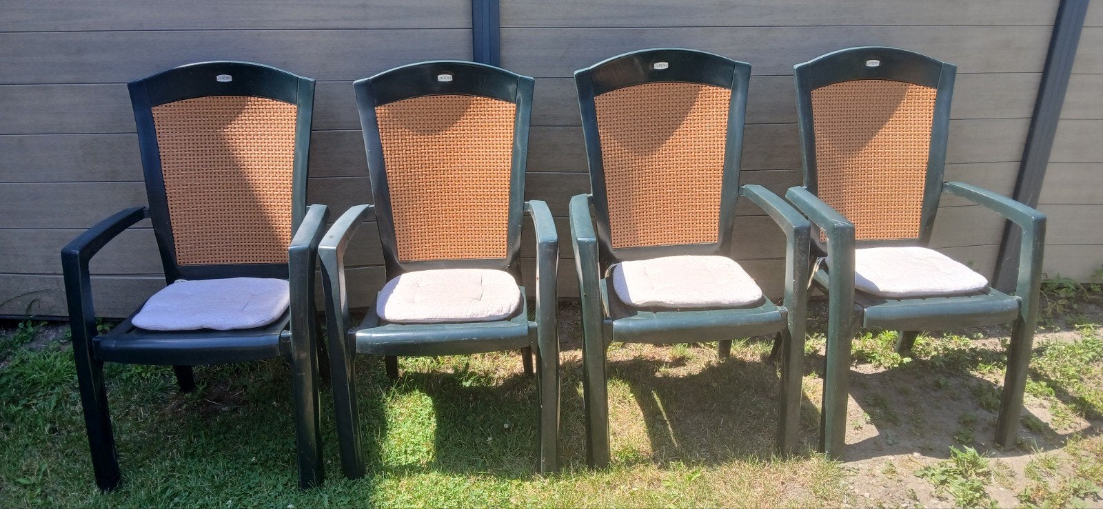 Tuinstoelen zeer goede staat + kussens, Tuin en Terras, Ophalen