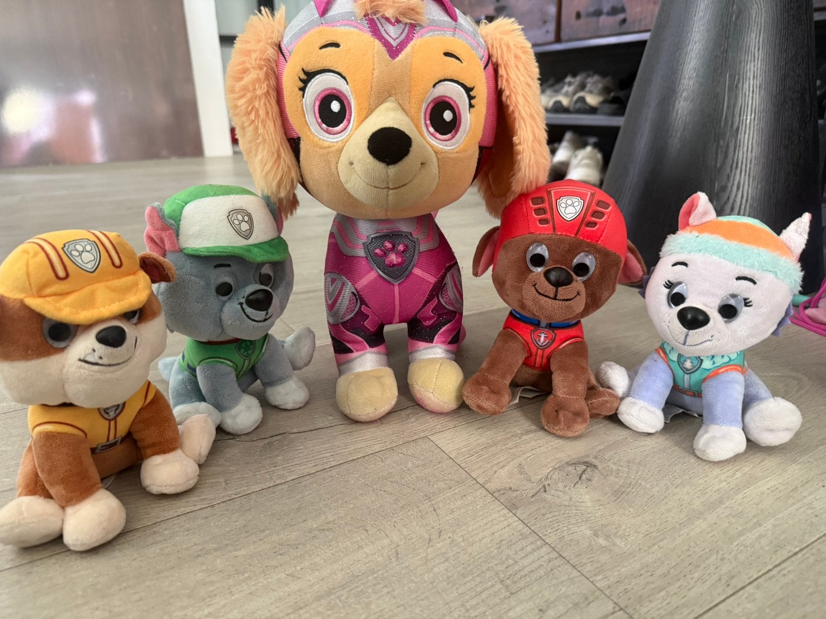 Peluches Paw Patrol, Enlèvement, Comme neuf