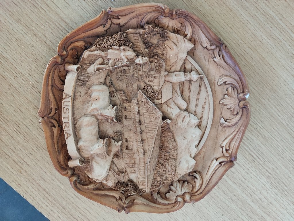 Houten decoratie oostenrijk, Enlèvement, Comme neuf