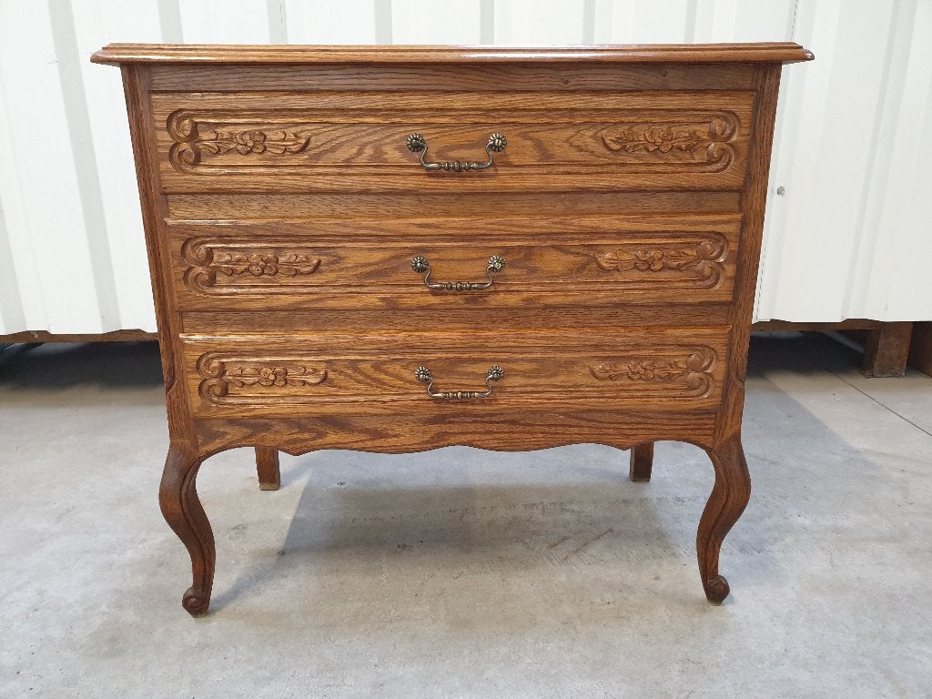 Louis XV Stijl ladekast. Het kan geleverd worden., 3 of 4 laden, Ophalen, Gebruikt, Eikenhout