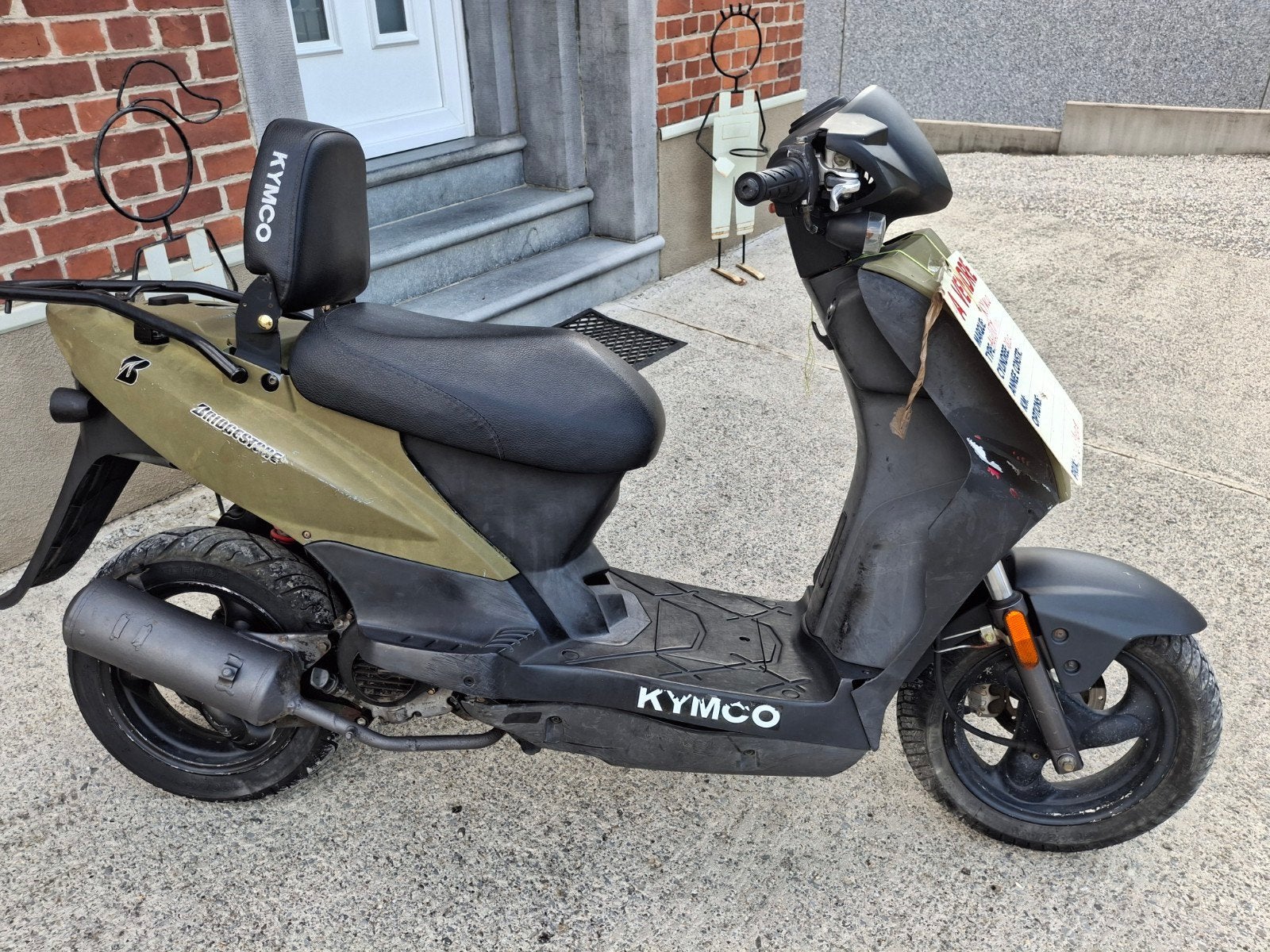 (VENDU) A vendre kymco, Ophalen, Gebruikt, Klasse A (25 km/u), 25 cc
