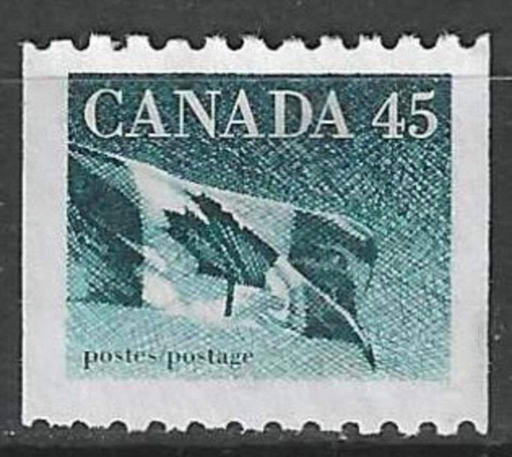 Canada 1995 - Yvert 1417 - Nationale vlag (ZG), Postzegels en Munten, Postzegels | Amerika, Postfris, Verzenden