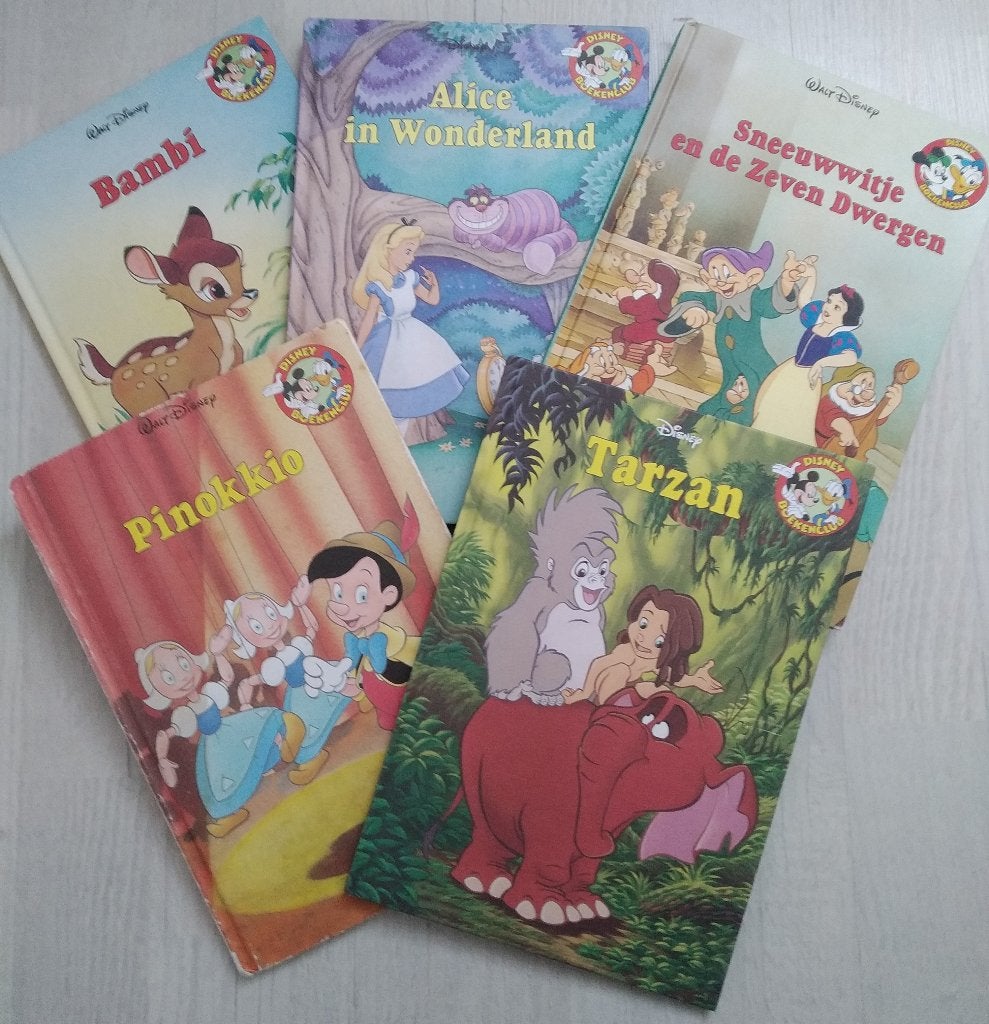 5 Disney leesboekjes, Ophalen of Verzenden, Gelezen