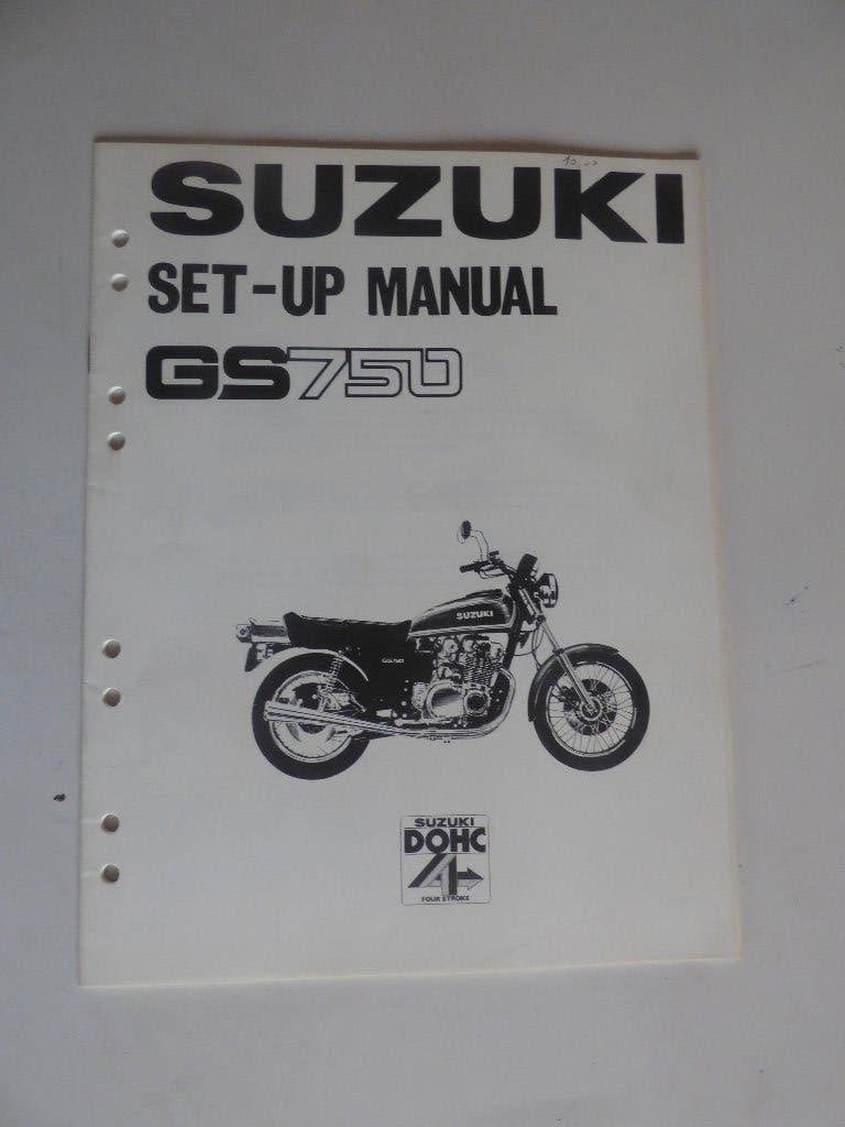 MANUEL DE MONTAGE SUZUKI GS750, Enlèvement ou Envoi, Suzuki