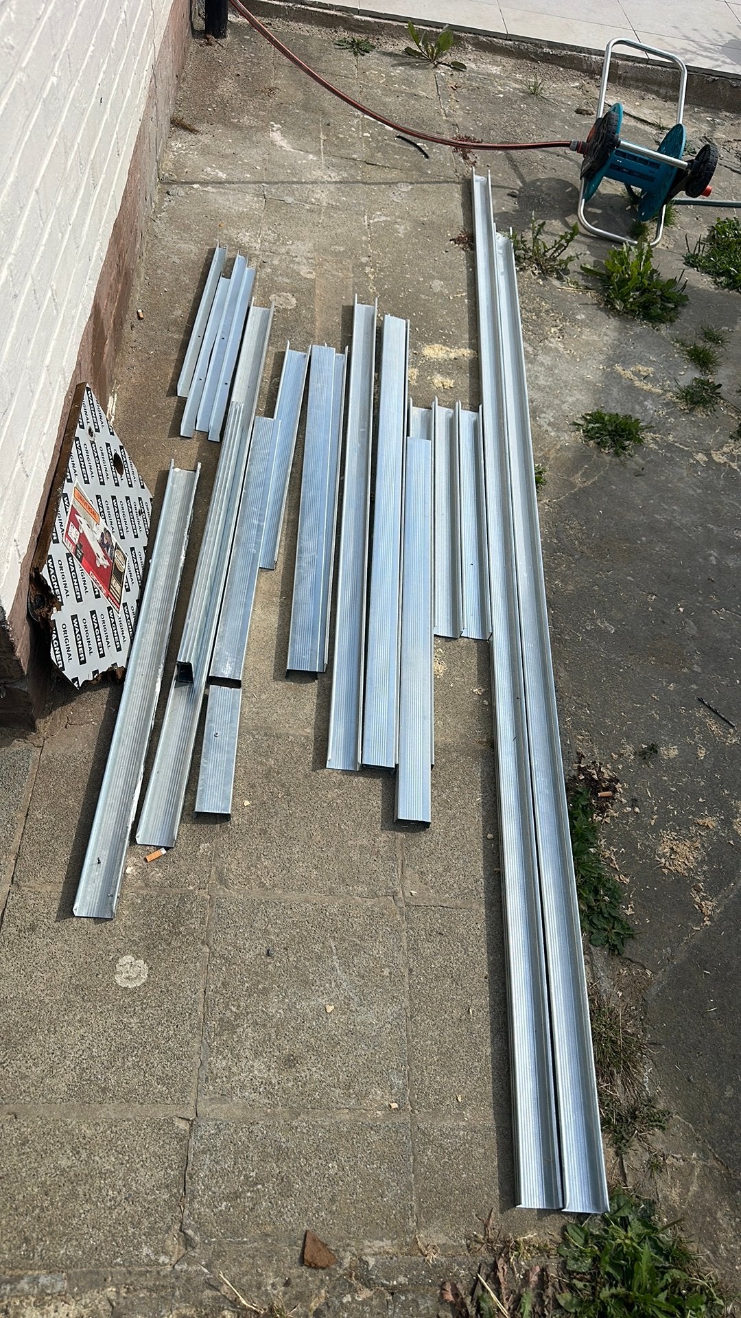 Metal stuts overschot, Bricolage & Construction, Métaux, Enlèvement, Comme neuf