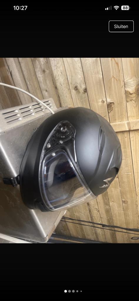 Motorhelm scorpion xl, Heren, XL, Overige typen, Tweedehands