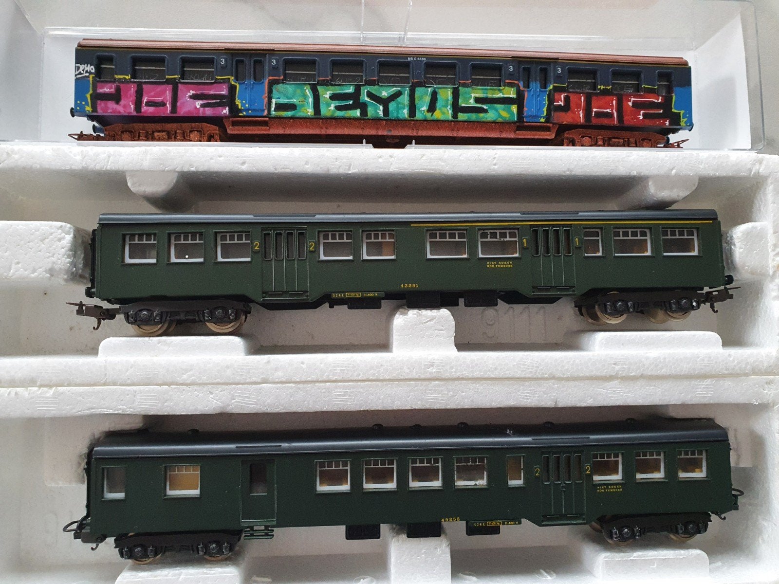 Wagons    M2  SNCB    LIMA, Hobby & Loisirs créatifs, Trains miniatures | HO, Enlèvement ou Envoi, Lima