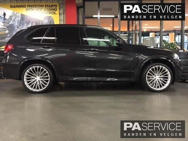 Nw 22 inch Silver Breyton LS Breedset voor BMW X5 F15 6 F16, Auto-onderdelen, Banden en Velgen, Velg(en), -, -, Nieuw