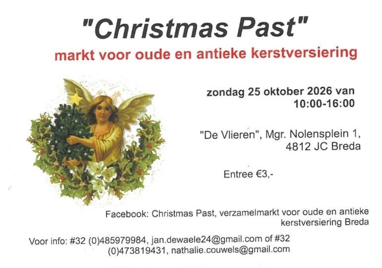 Oude antieke vintage kerst kerstbal kerstversiering, Divers, Noël, Neuf, Enlèvement