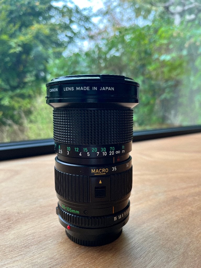 Canon 35-105 mm f/3.5 FdN-zoom, Gebruikt, Canon, Canon FD, Ophalen of Verzenden