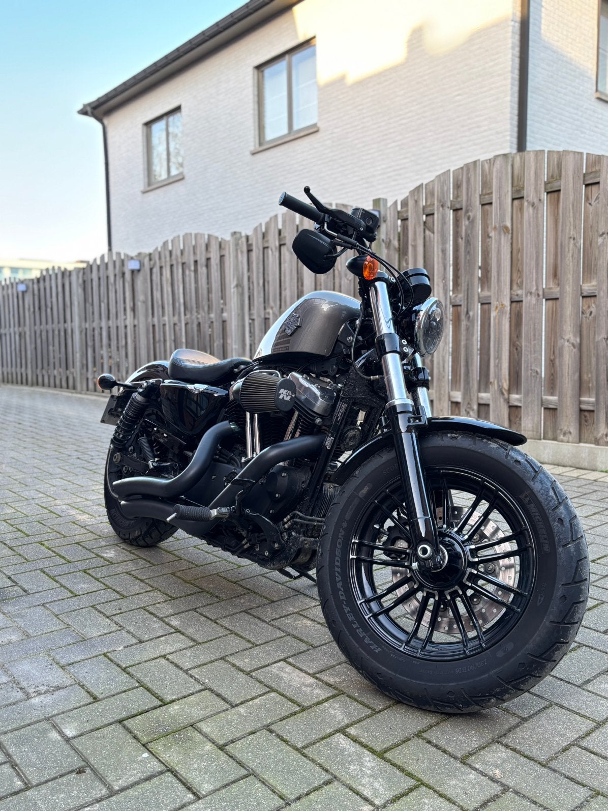 Harley davidson sportster forty eight, Permis Moto A, Chopper, 2 cylindres, Particulier