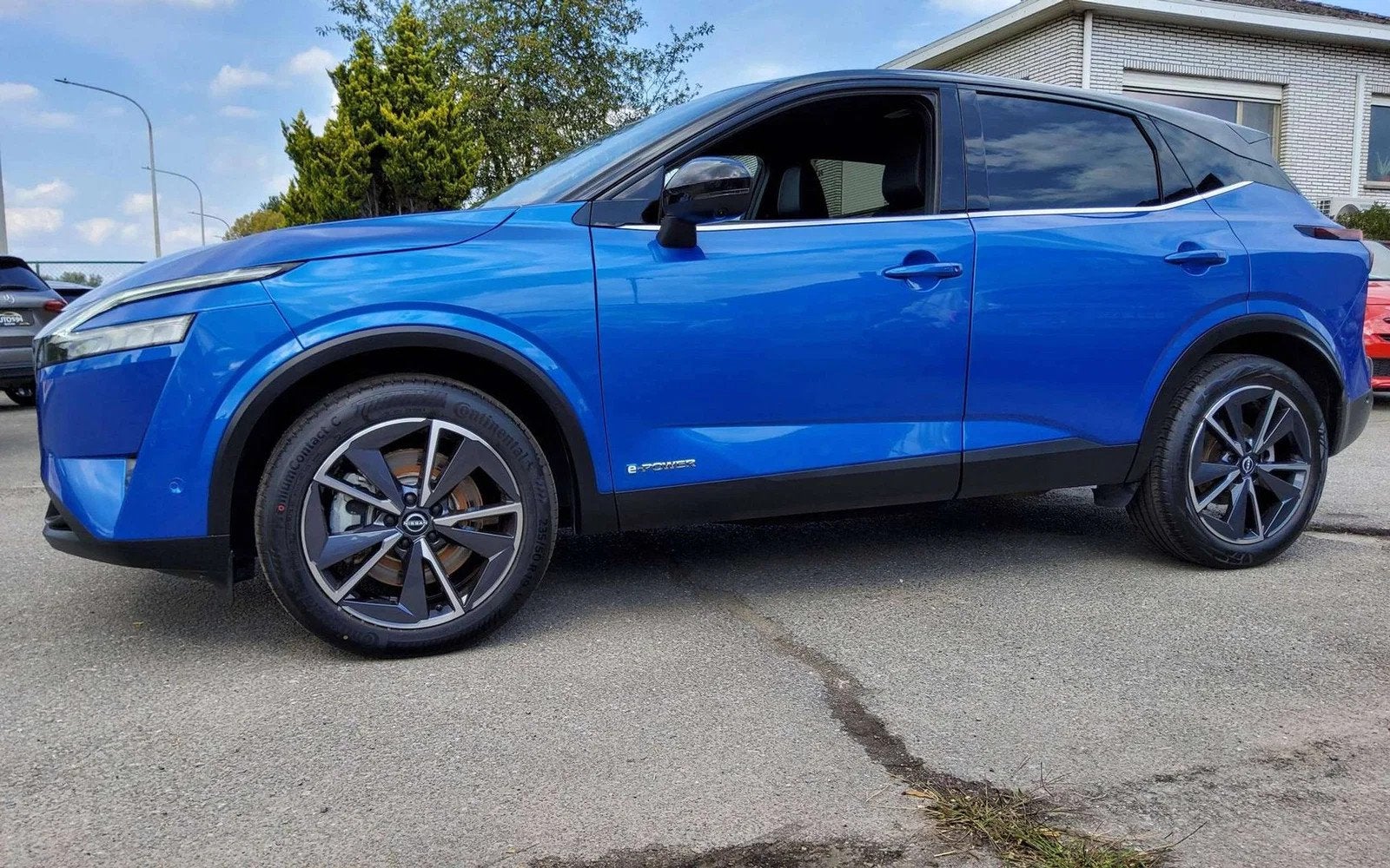 Nissan QASHQAI Qashqai 1.5 e-POWER Business Edition Xtronic, Auto's, 1497 cc, Gebruikt, Lichtsensor, Blauw