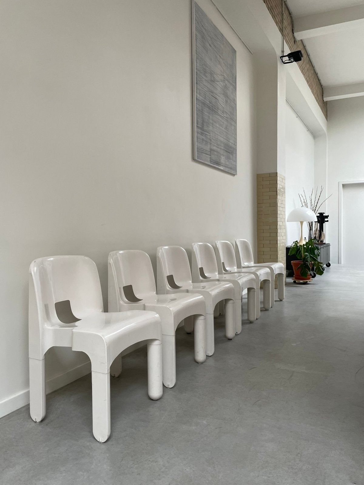 Chaises universelles Joe Colombo x6, Maison & Meubles, Enlèvement, Comme neuf