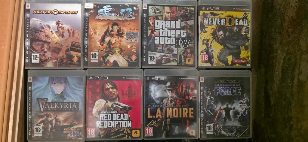 Lot 23 jeux PS3, Ophalen