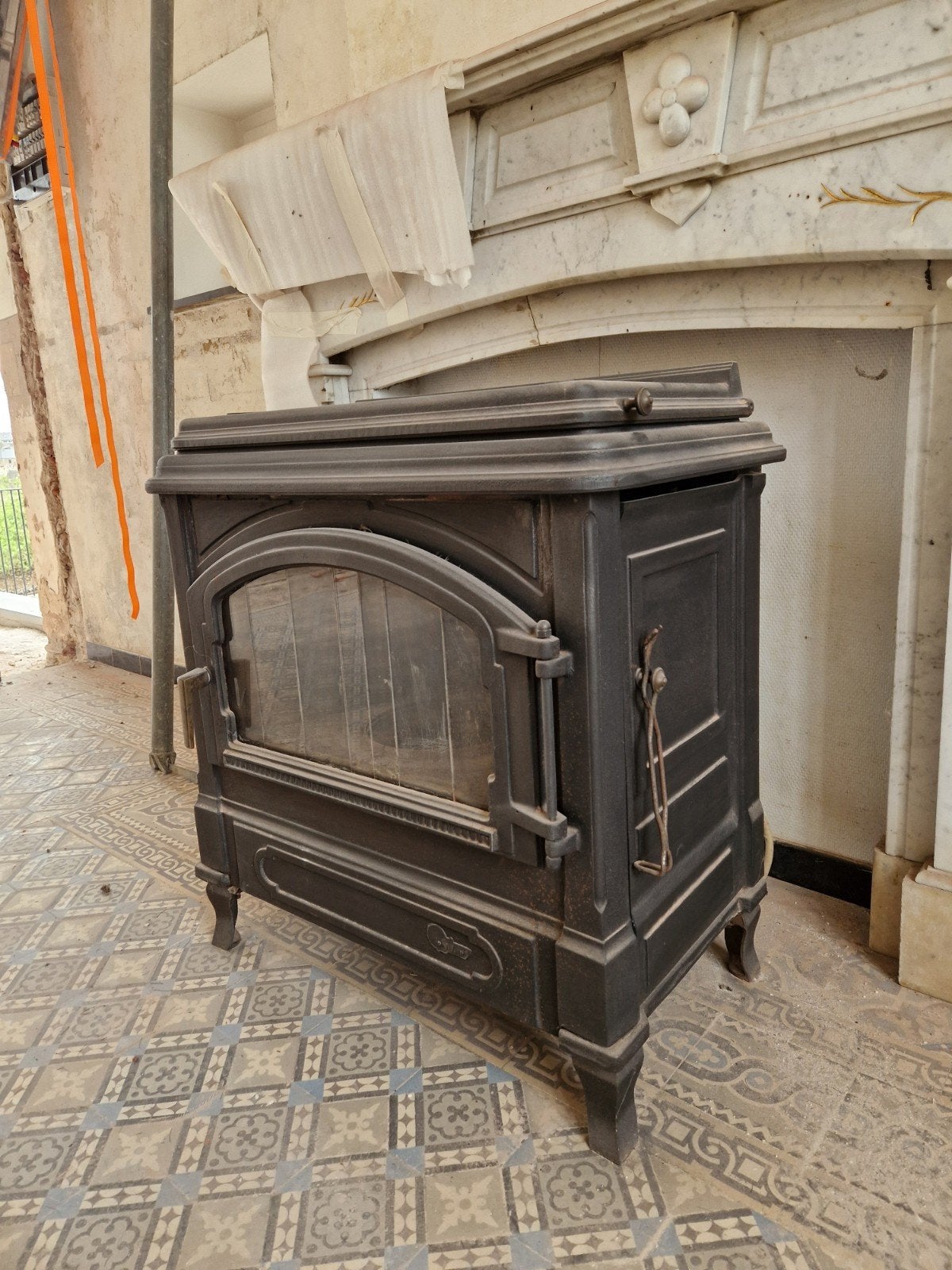 Poêle à mazout, Maison & Meubles, Enlèvement, Utilisé, Autres carburants, Autoportant