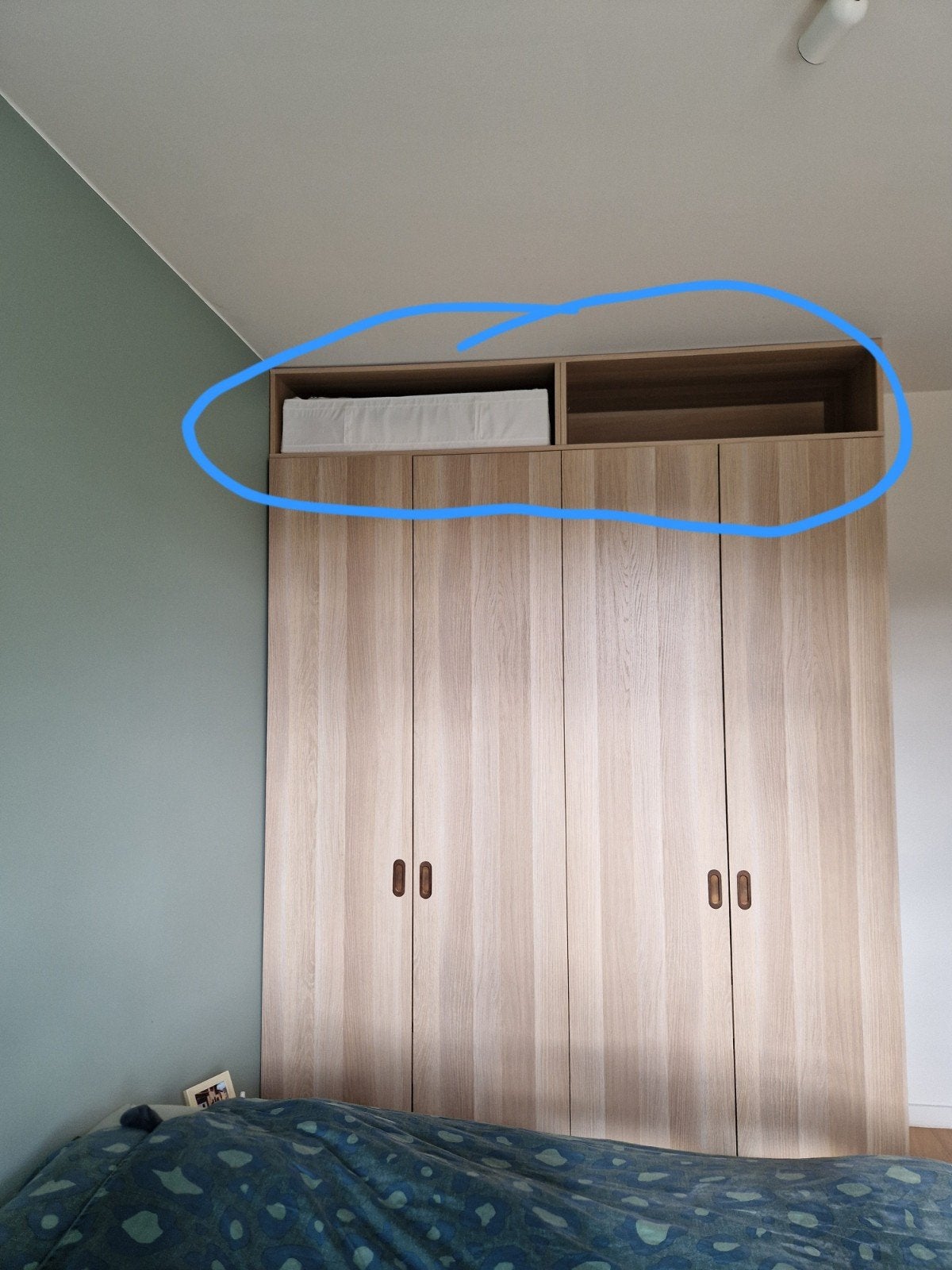 Zelfgemaakt open bovenkast Ikea PAX eikeneffect, Enlèvement, Utilisé, 50 à 75 cm