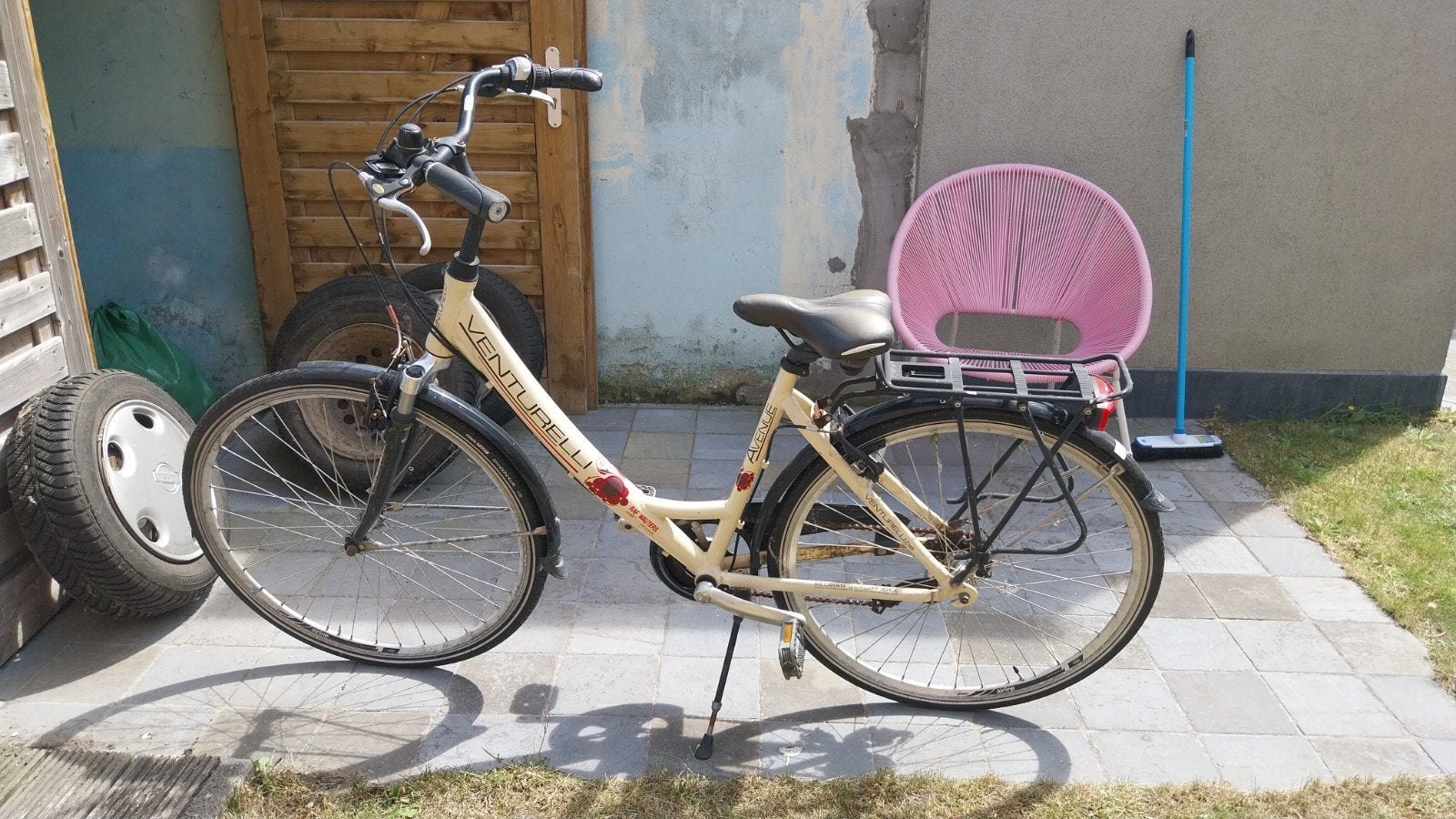 Mooie elegante damesfiets Venturelli, Ophalen, Gebruikt, Overige merken, Versnellingen