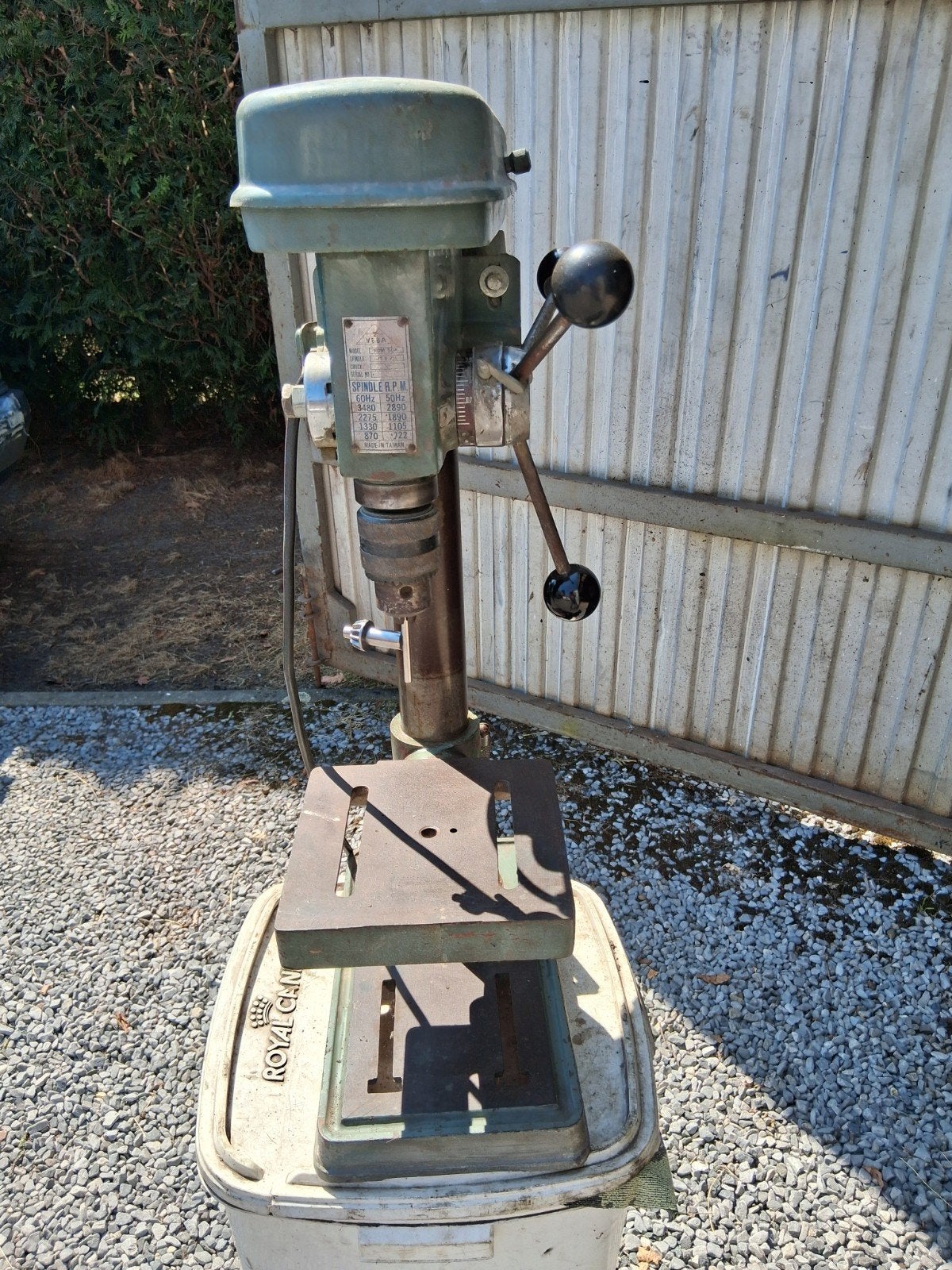 Kolomboormachine tot 13 mm, Doe-het-zelf en Bouw, Gereedschap | Boormachines, Ophalen, Gebruikt, Kolomboormachine