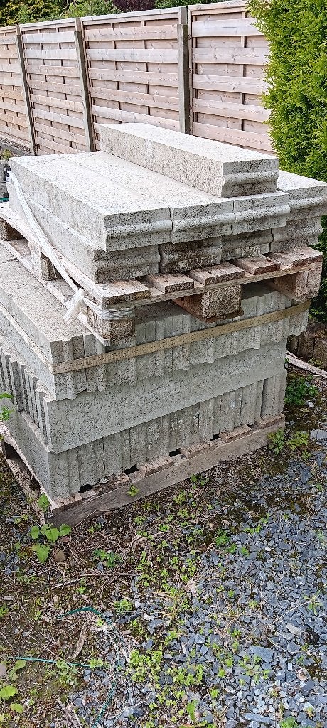 bordures béton, Bordure, Moins de 100 cm, Enlèvement, Neuf
