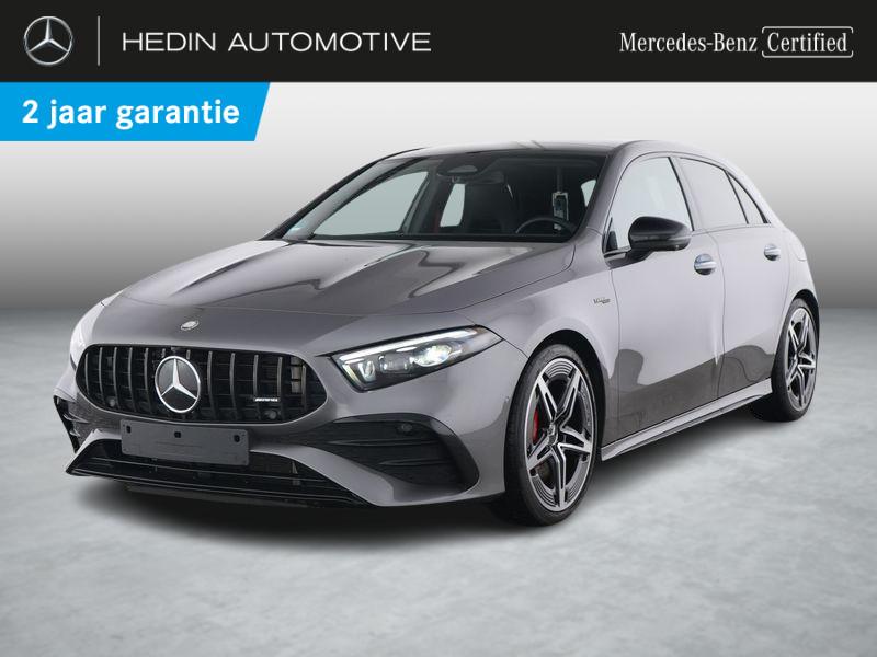 Mercedes-Benz A-Klasse Mercedes-AMG A 35 4MATIC | Panoramisc, Auto's, Mercedes-Benz, Automaat, Stof, Zwart, 4 cilinders