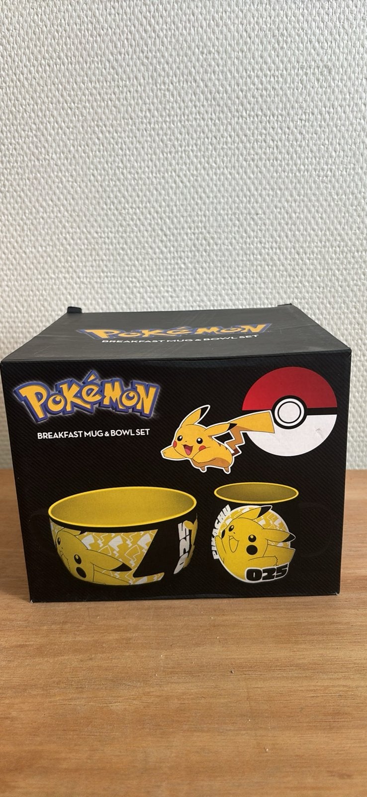 Set petit-déjeuner Pokémon Pikachu – Mug + Bol – Neuf, Huis en Inrichting, Keuken | Servies, Ophalen of Verzenden, Zo goed als nieuw