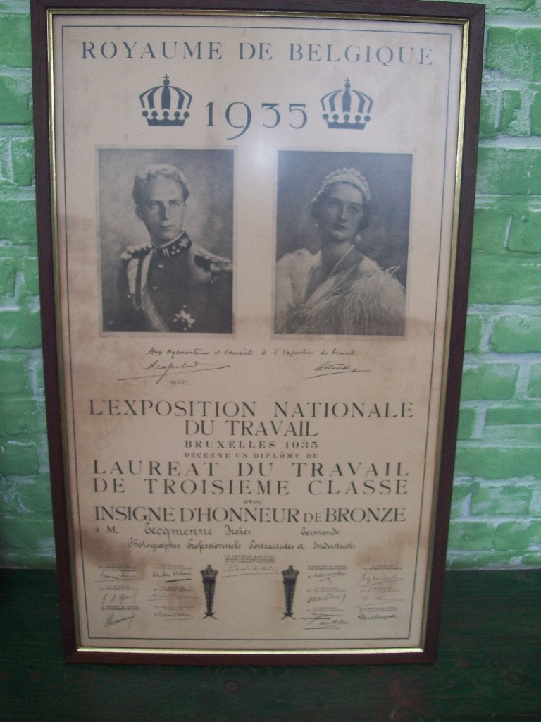 oude kader, Ophalen