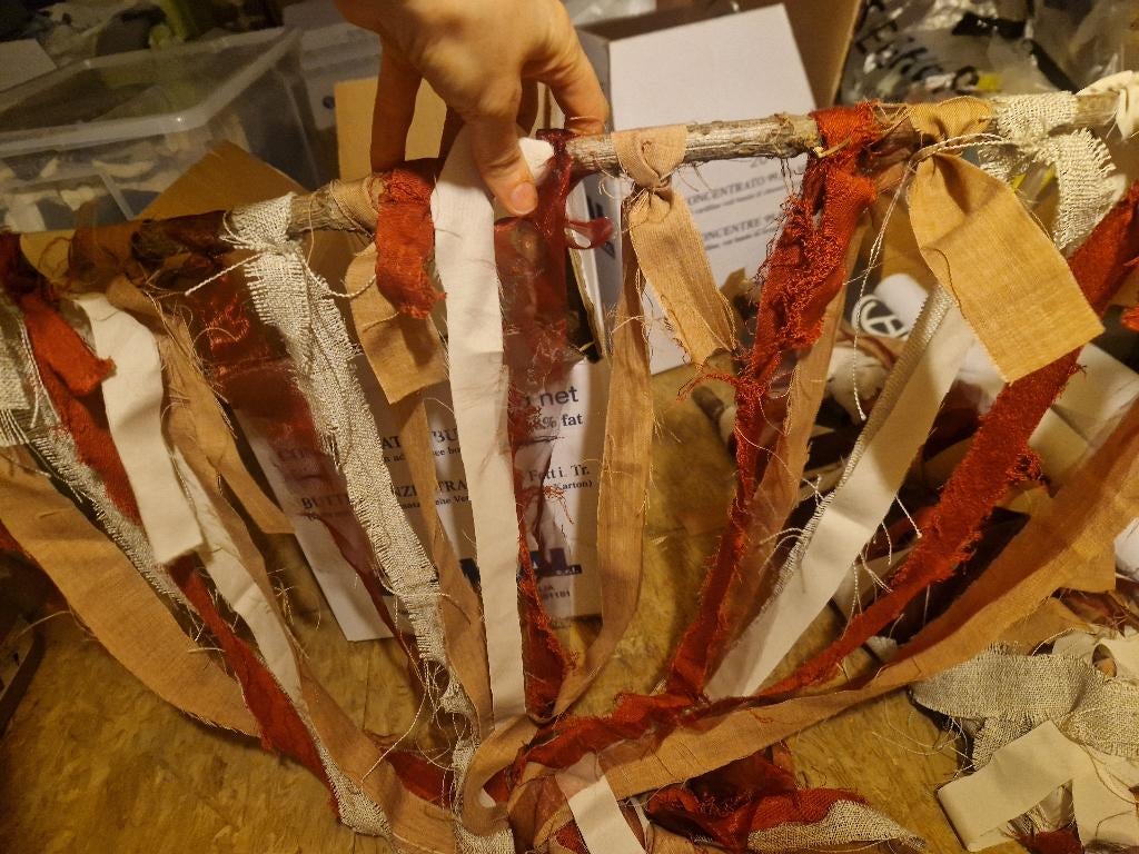boho bruiloftslinger (herfstkleuren), Ophalen, Zo goed als nieuw, Versiering